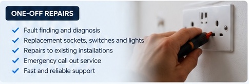 Electrical socket repair